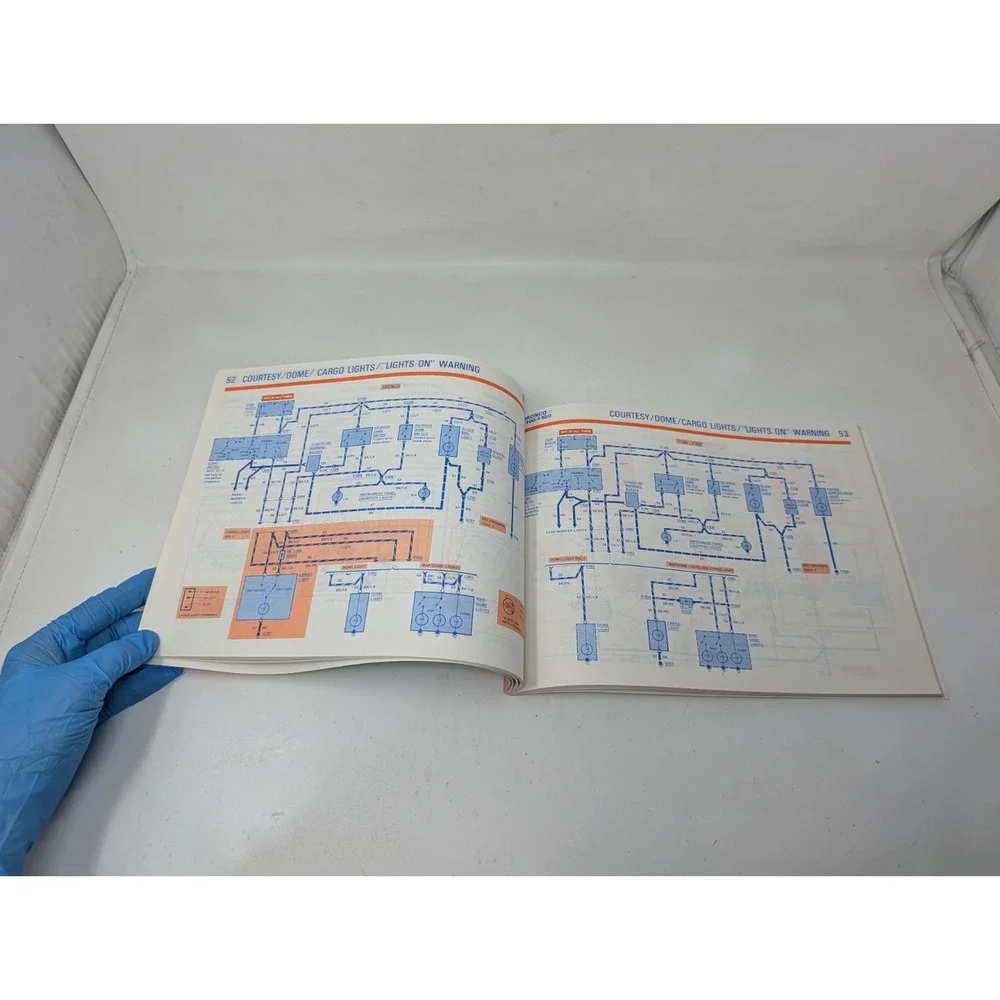 1982 Ford Bronco Courier F100-350 Electrical & Vacuum Troubleshooting Manual VTG